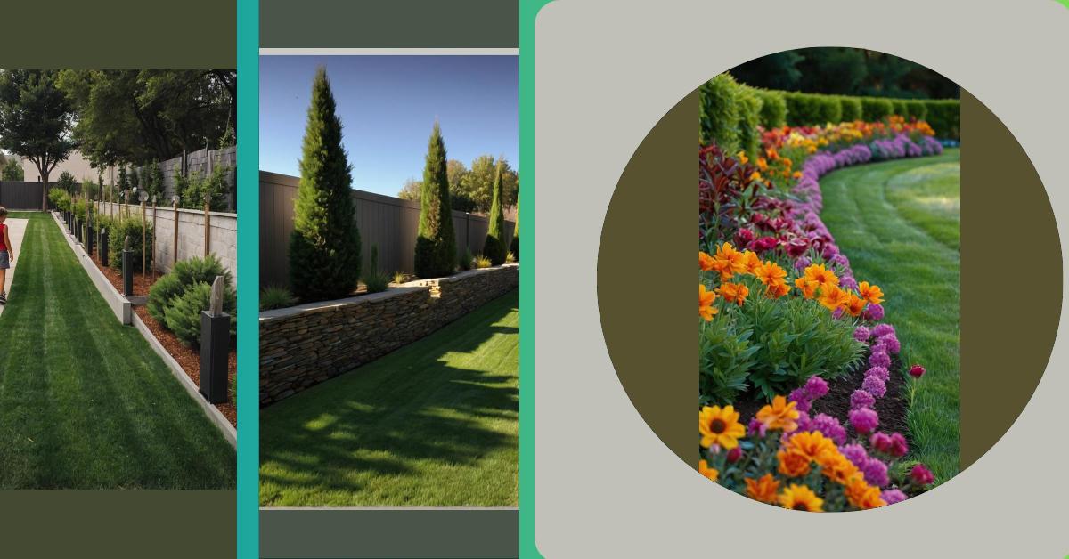 15 Fence Line Landscaping Ideas to Transform Your Outdoor Space ...