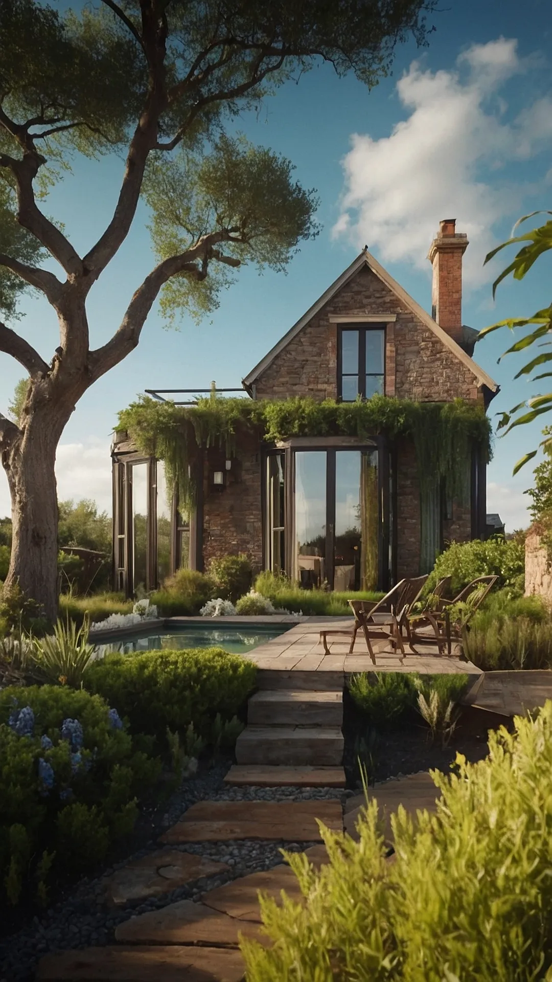 Peaceful Perches: Tranquil Countryside Houses