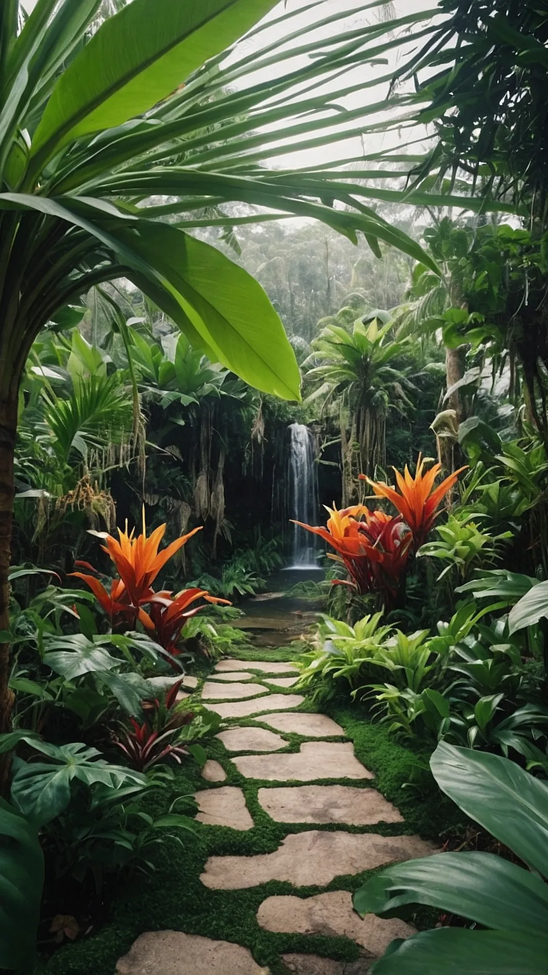 Wild Paradise Retreats: Jungle Garden Imagery