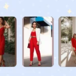 Ravishing Red: 15 Inspiring Outfit Ideas for Women Featuring Adidas SL72