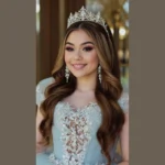 Crowned Elegance: 15 Quinceanera Hairstyles with Updo, Braid, and Buns