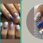 Festive Fourth Fingers: 15 Eye-Catching Designs2024 for Independence Day Nails Ideas