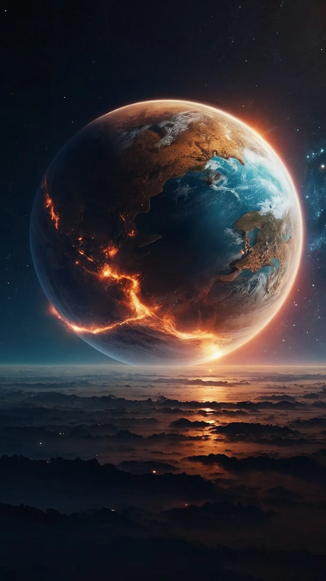 Cosmic Constellations: Inspiring Planet Wallpapers