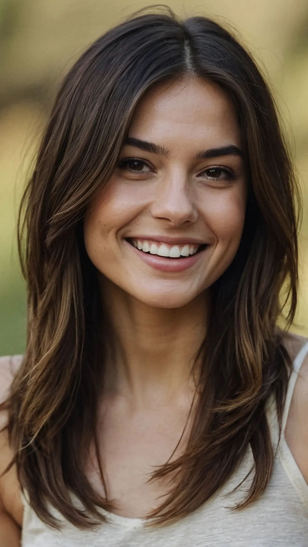 Layered Marvels: Shoulder-Length Hair Inspiration  