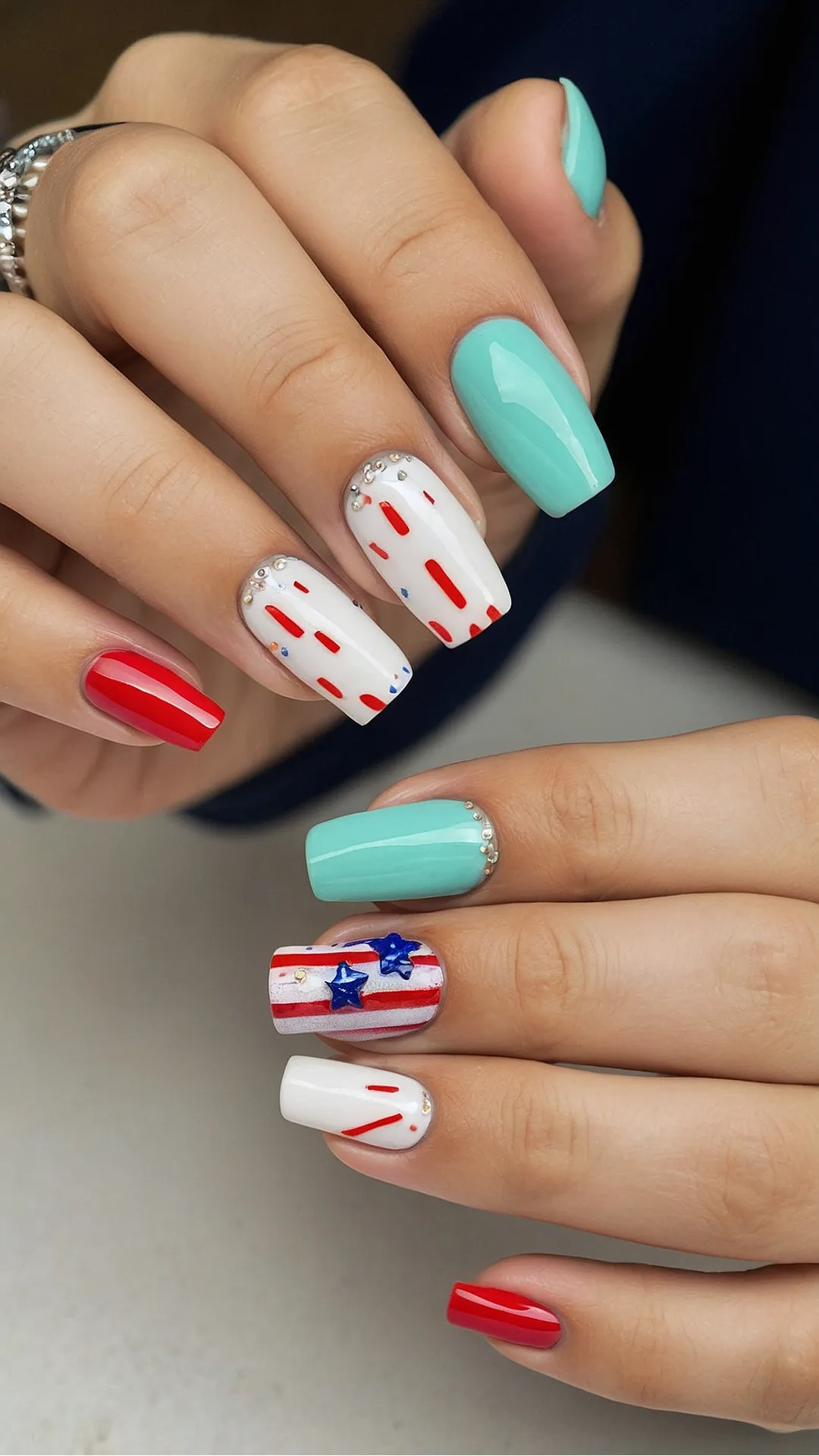 Freedom at Your Fingertips: Creative July 4th Nail Designs