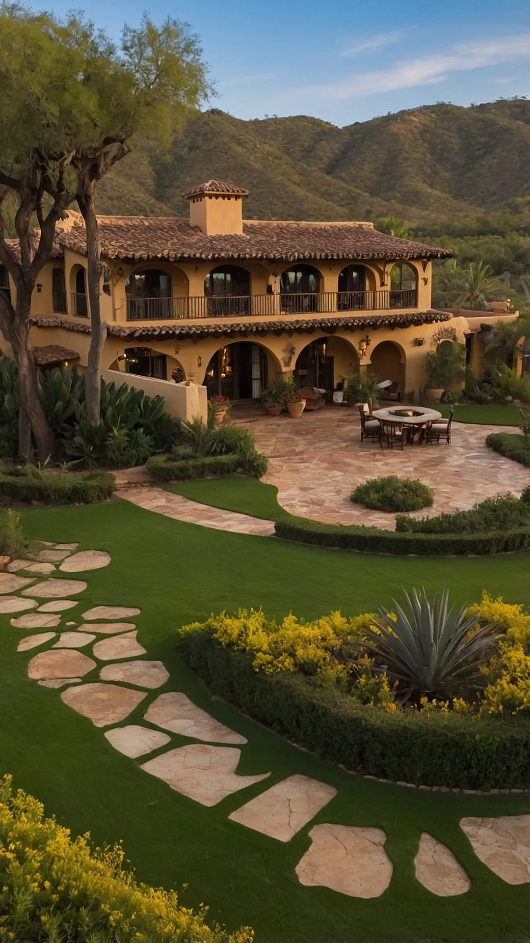 Courtyard Oasis: Hacienda Home Concepts