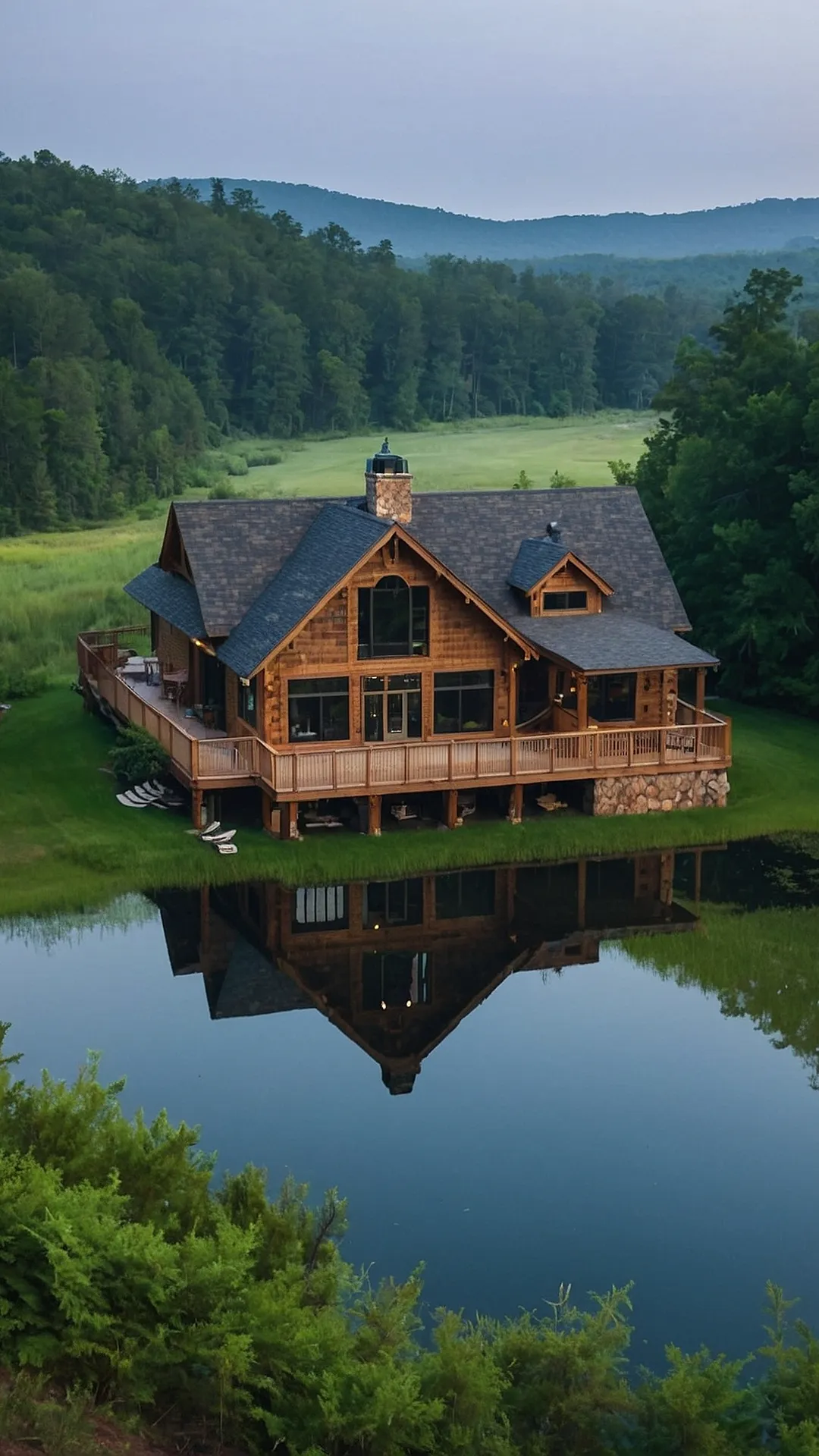 Waterfront Wonders: Creative Lake House Designs