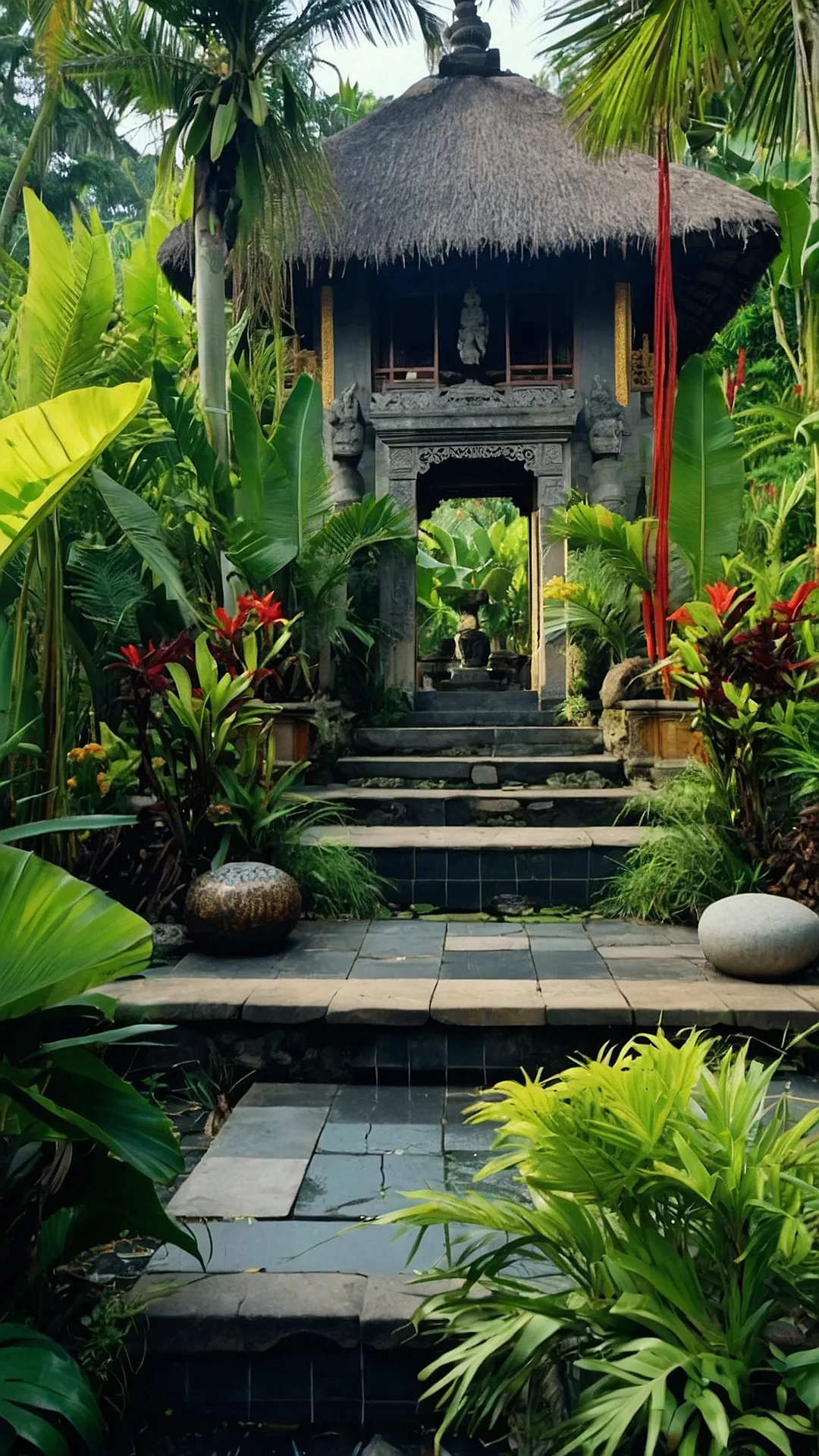 Island Tranquility: Balinese Garden Escapes