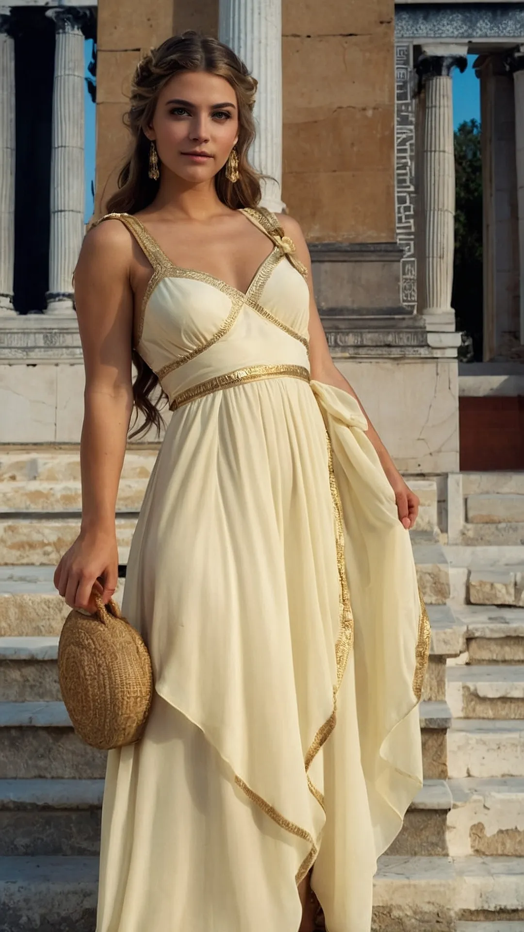 Temple Treasures: Ancient Greek-Style Fashion