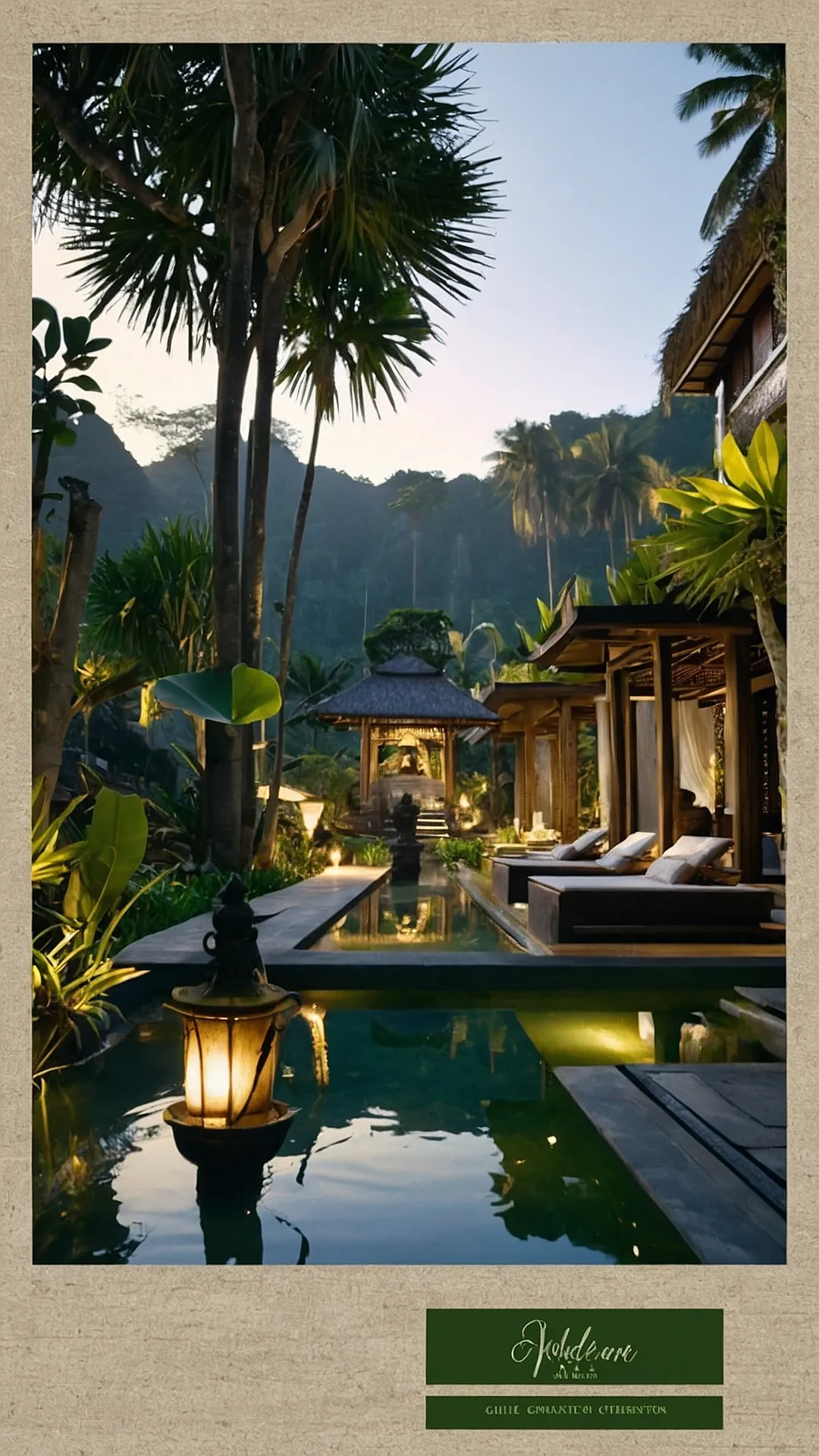 Nature's Harmony: Bali Garden Inspirations