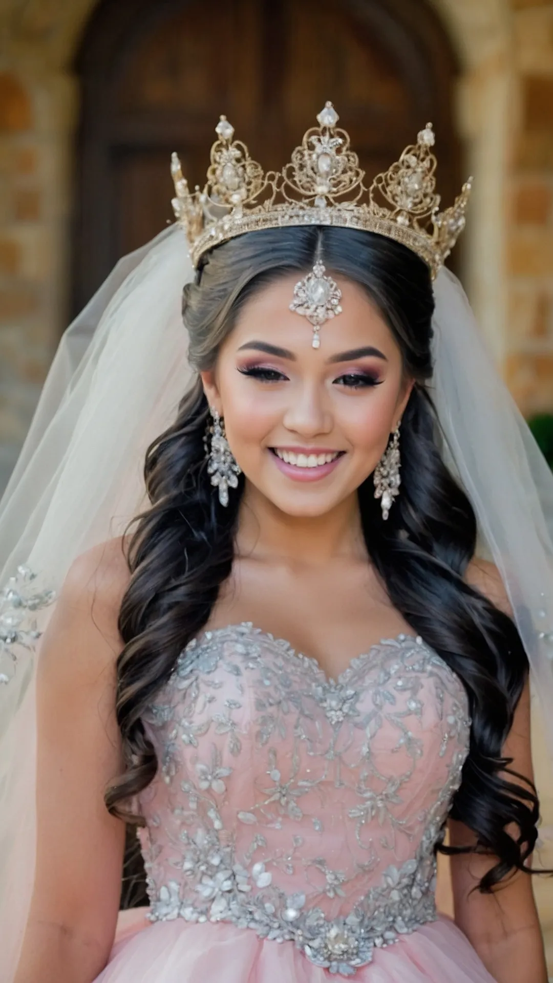 Above All: Quinceañera Crown Hair Trends