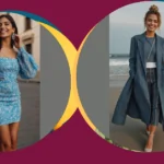 Unleash Your Style: 15 Adorable Blue Floral Frock Outfit Inspirations