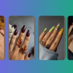 Get Festive with These 15 Fall Leaves Nail Art Designs