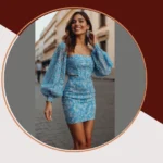 15 Charming Blue Floral Frocks for Every Occasion