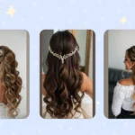 13 Glamorous Half Up Half Down Styles for the Modern Bride