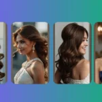 Elevate Your Black Dress Wardrobe with 15 Long Classy Hairstyles**  
**