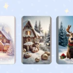 Transform Your Screens with 19 Cute Christmas Wallpaper Designs