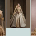 Golden Dreams: 22 Stunning Wedding Dress Ideas That Dazzle