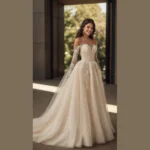**Ball Gown Bliss: 15 Long Sleeve Wedding Dress Inspirations**