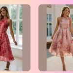 Floral Vibes: 15 Charming Light Pink Dress Styles You’ll Love