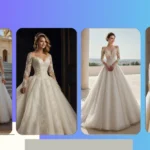 “Dazzle Down the Aisle: 15 Elegant Ball Gown Wedding Dresses with Long Sleeves”