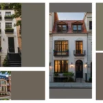 The Charm of 15 White Stucco Townhouses and Their Design Ideas