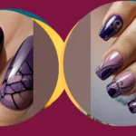 Artistic Outbursts: 16 Dark Purple Nail Ideas for Every Mood