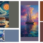 Brushstrokes of Joy: 22 Creative Oil Painting Background Ideas