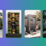 Splashing Style: 15 Wall Fountain Ideas That Redefine Outdoor Spaces