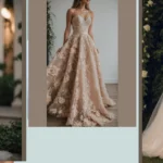 Gold Wedding Dresses: The Chic Choice for Modern Brides**  
**