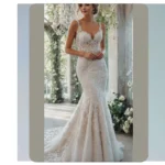 Dive into Love with These 16 Sparkly Boho Mermaid Wedding Dress Ideas