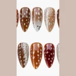 Step into Winter with 22 Stunning Deer Print Nails