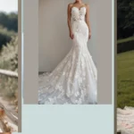 Flourish with Style: 16 Dazzling 3D Floral Wedding Dresses**  
**