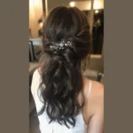 Adorn Your Crown: 15 Gorgeous Half Up Hairstyles for Brides
