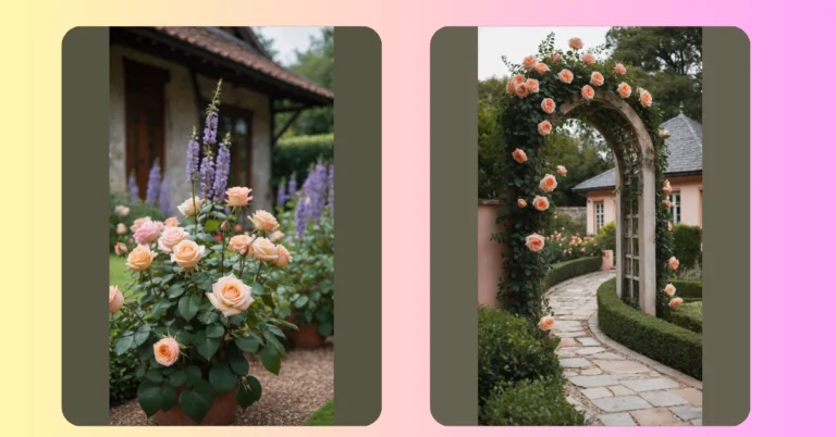 Rose-Filled Enchantment: Crafting a Gorgeous Front Yard Oasis