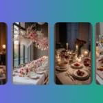 Color Your Date Night: 19 Romantic Dinner Table Decor Inspirations