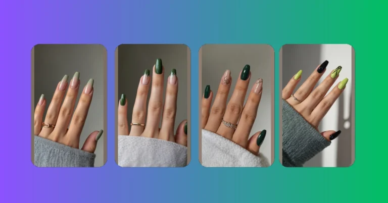 Shades of Green: 20 Nail Art Ideas to Love This Season