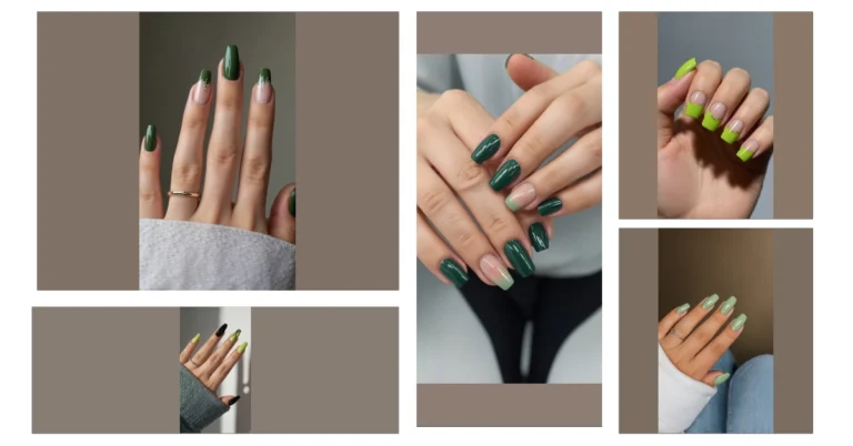Effortlessly Chic: 20 Inspirational Green Nail Designs